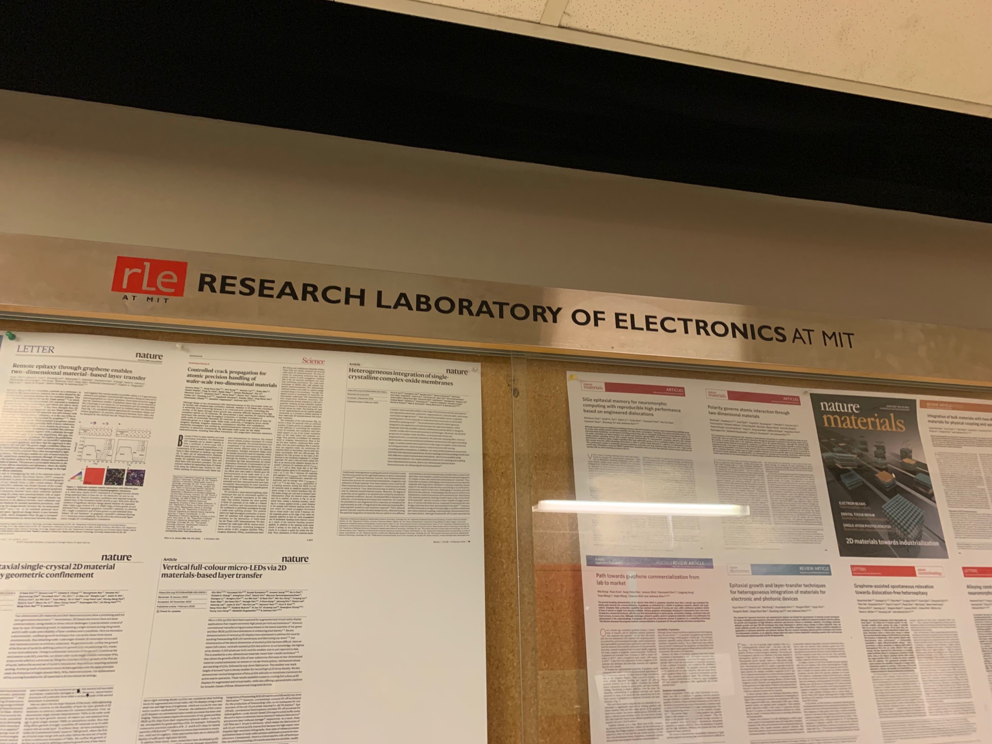 massachusetts Institure of Technology The Research Laboratory of Electronics
